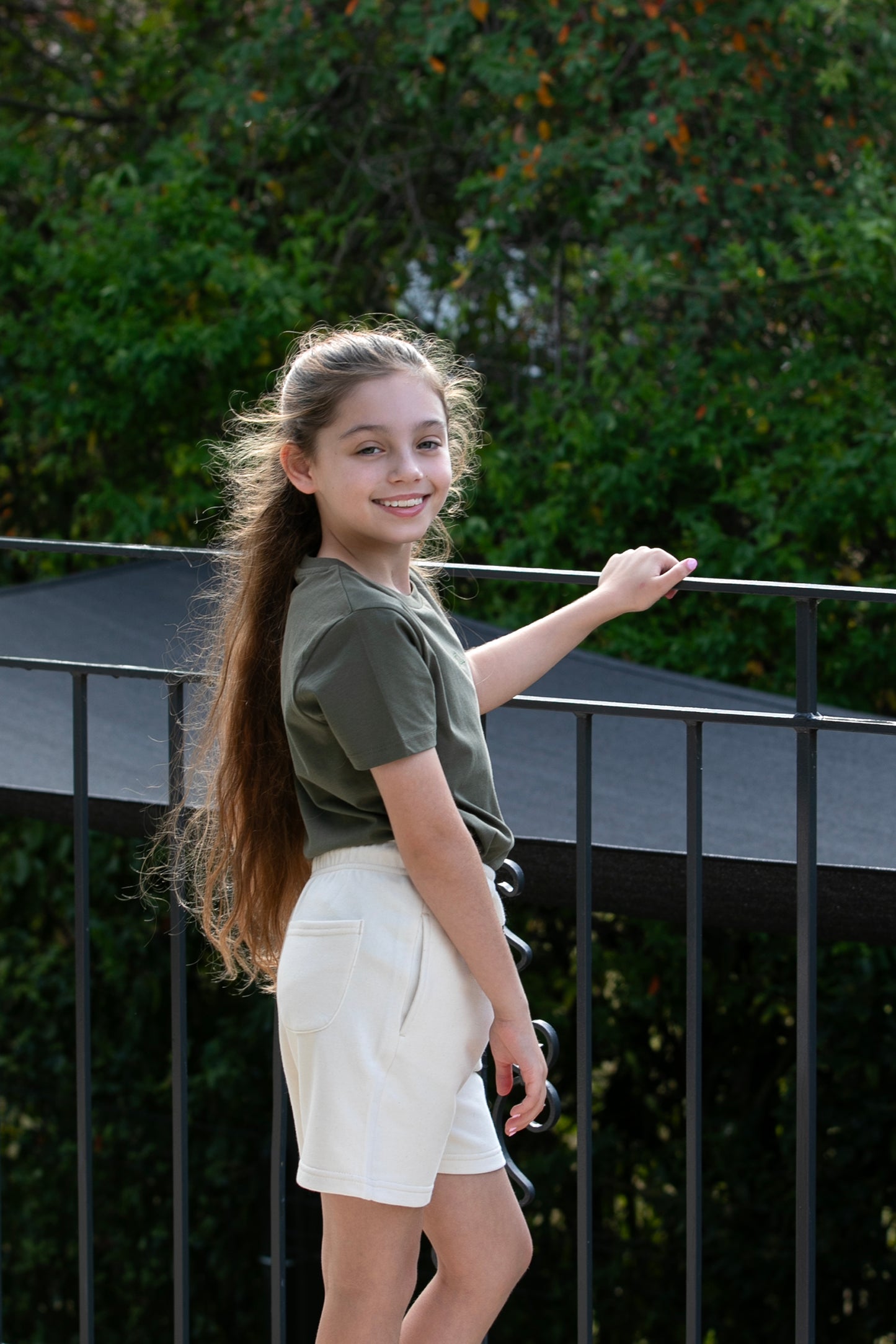 Kids Raw Jogger Shorts