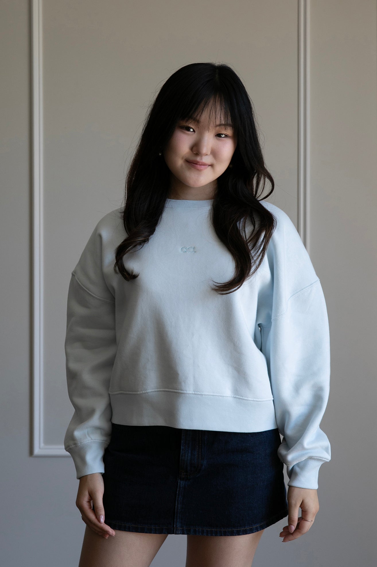 Light Blue Sweatshirt
