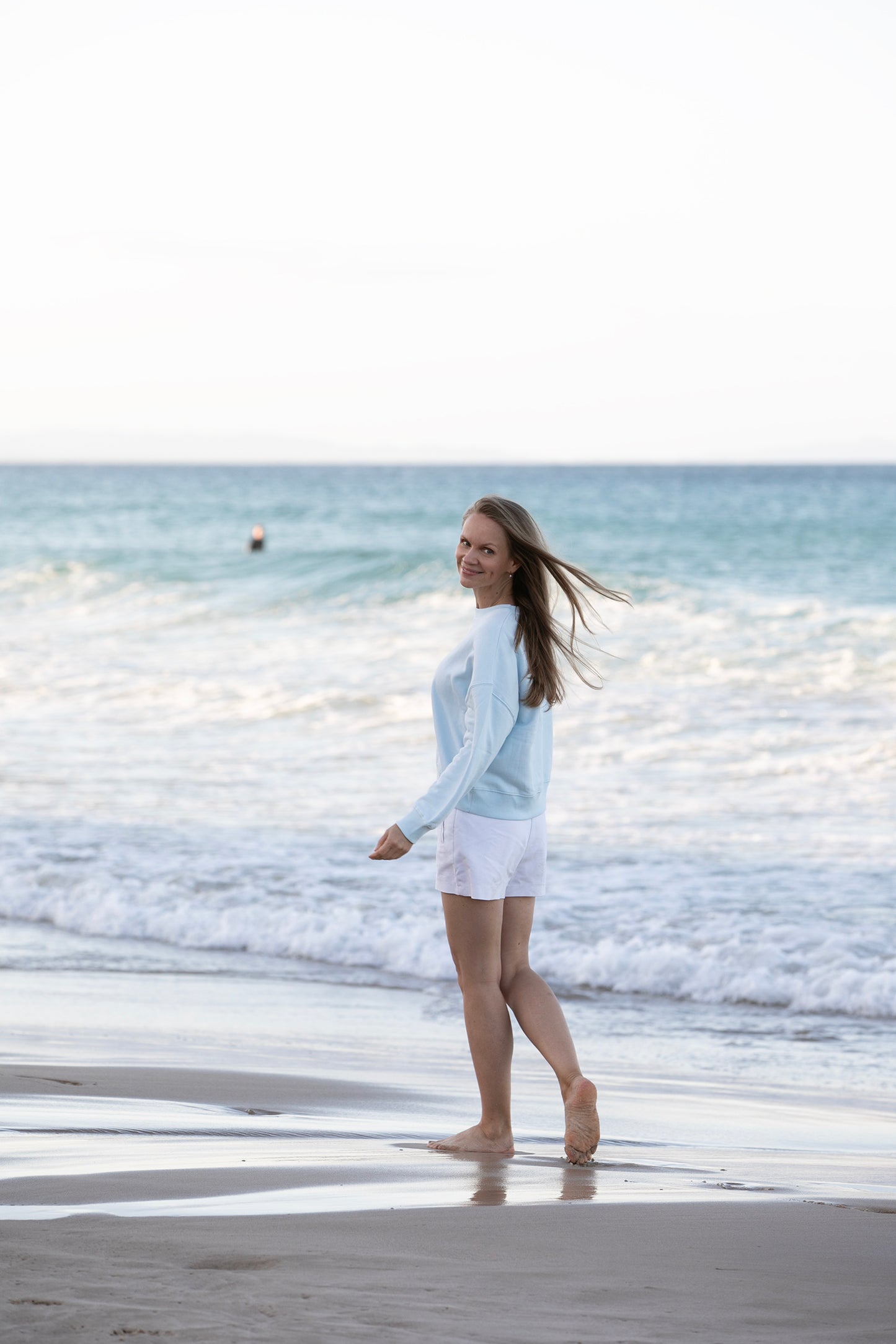 Light Blue Sweatshirt