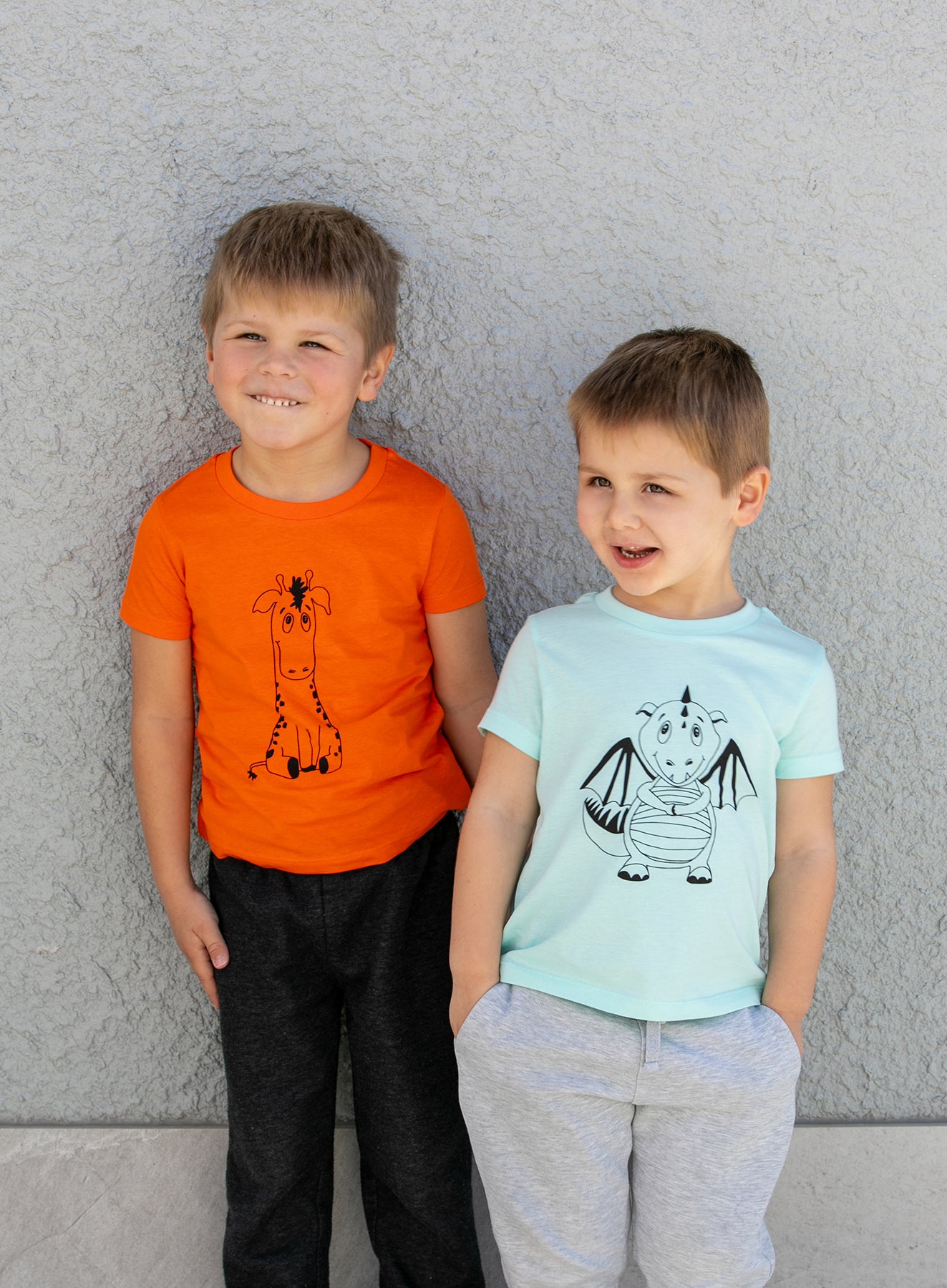 Organic Kids Classic Tee "Giraffe"