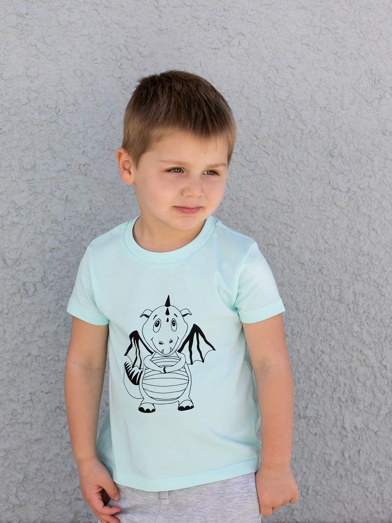 Organic Kids Classic Tee "Dragon"