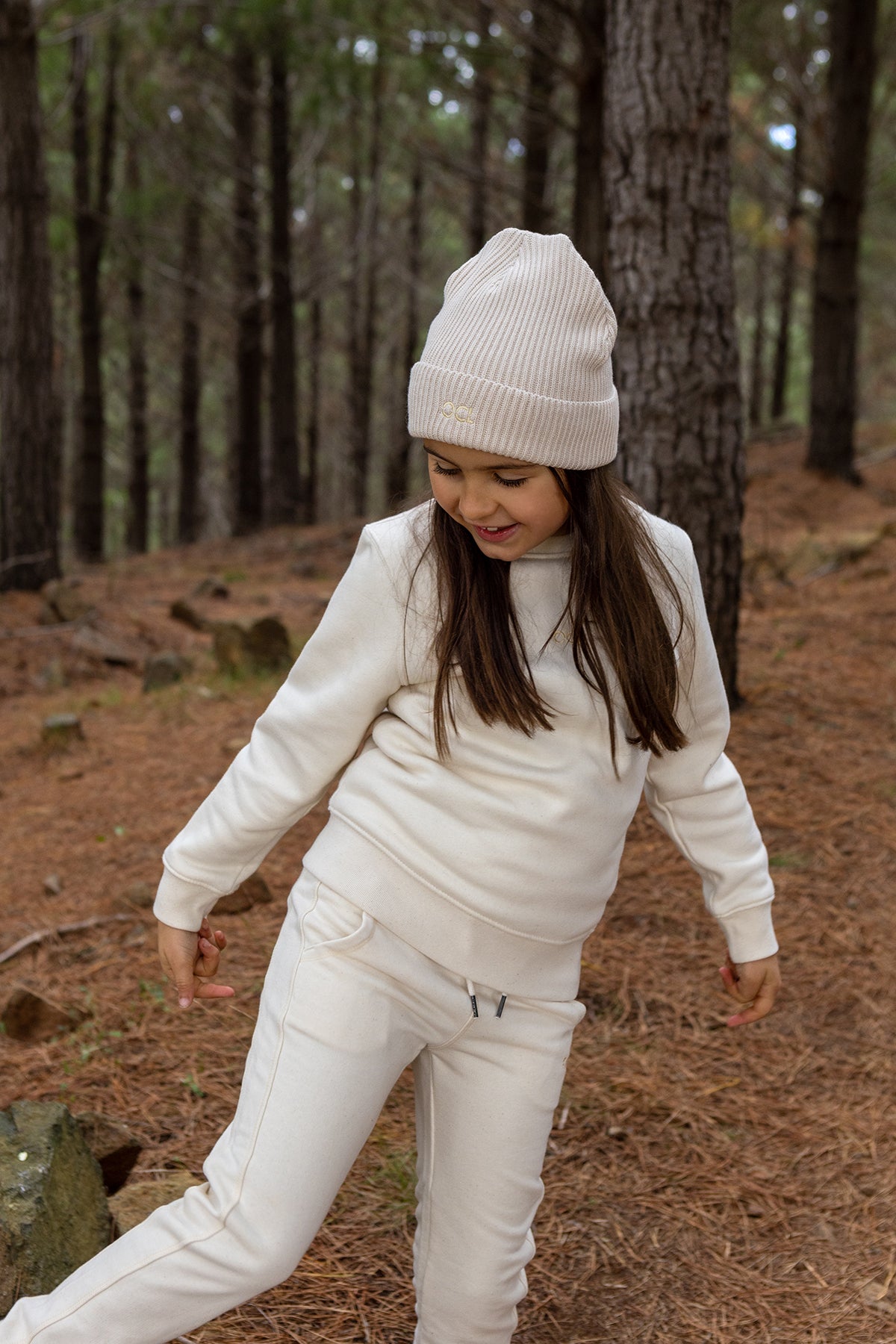 Organic Kids Raw Jogger Pants