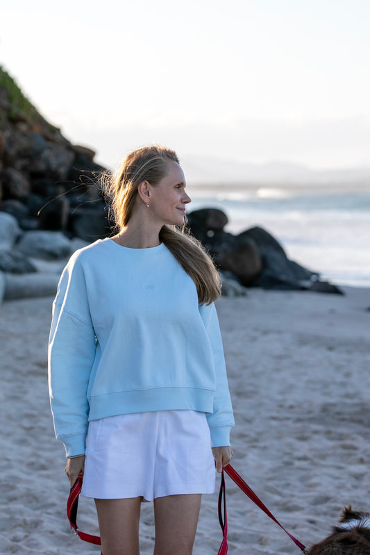 Light Blue Sweatshirt