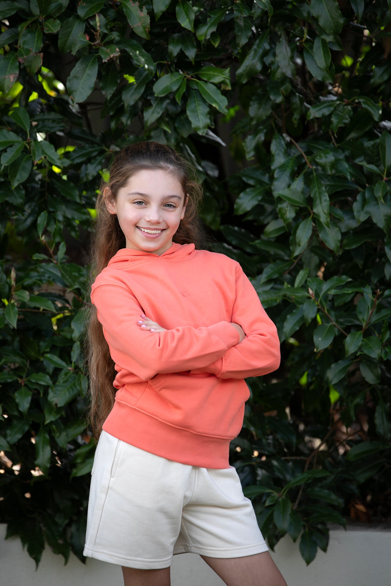 NEW Organic Kids Orange Hoodie Sweatshirt