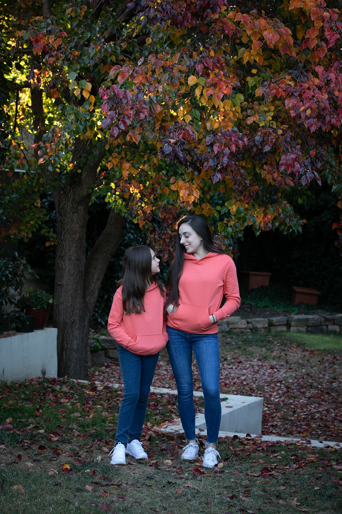 NEW Organic Orange Hoodie Sweatshirt