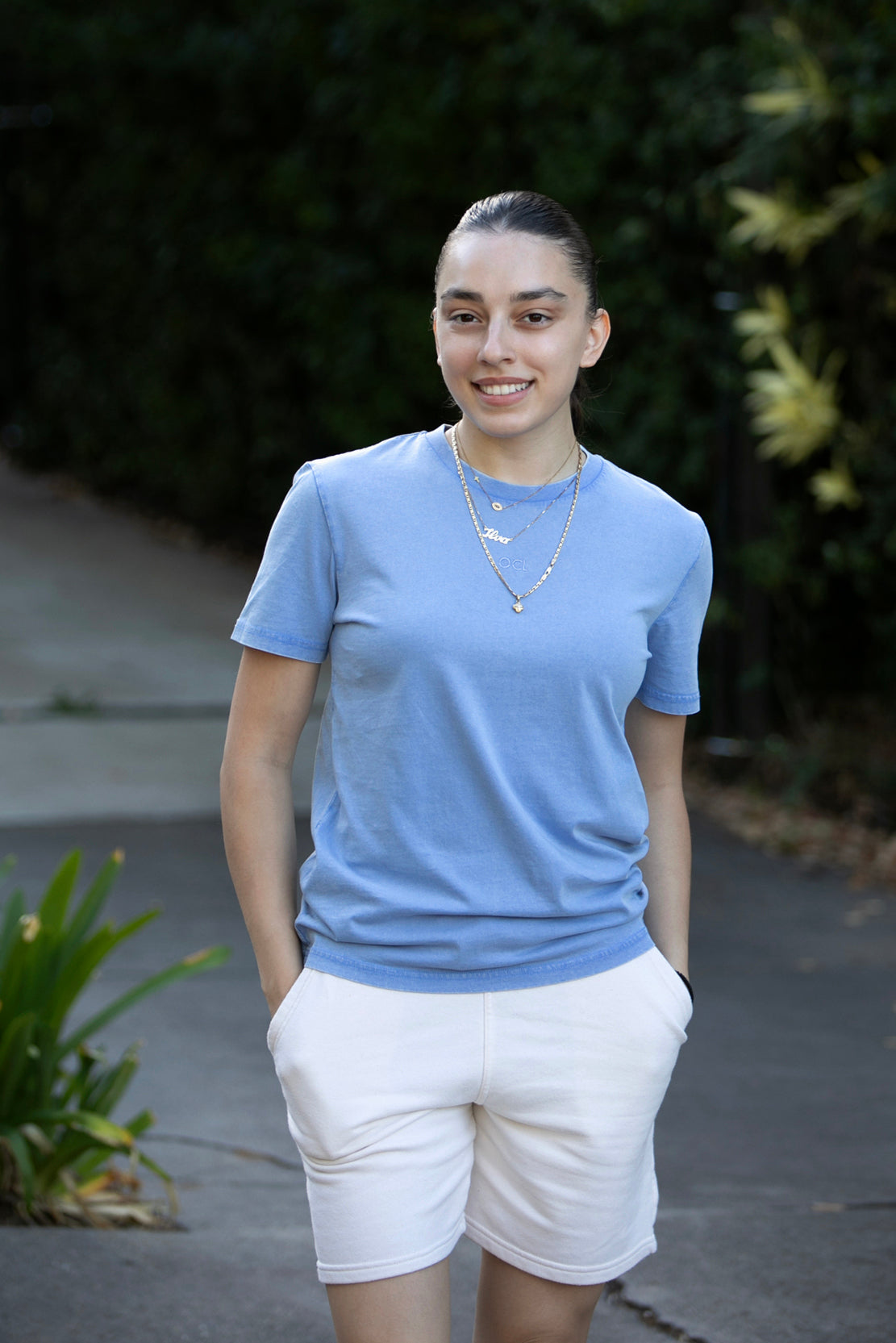 Organic Vintage Blue T-Shirt / Limited Edition