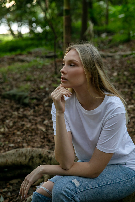 Organic White T-Shirt / Limited Edition
