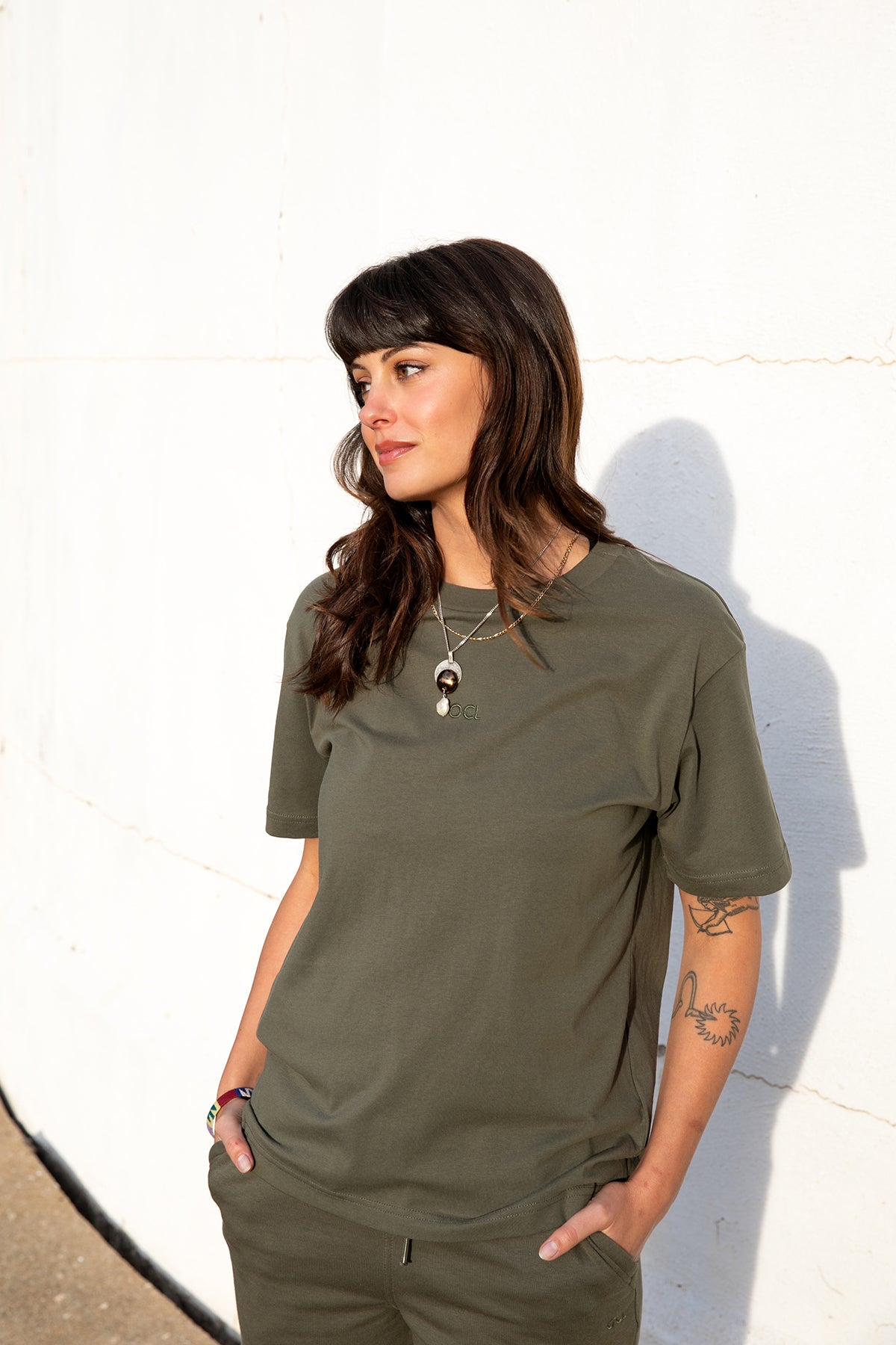 Organic Khaki Classic T-Shirt