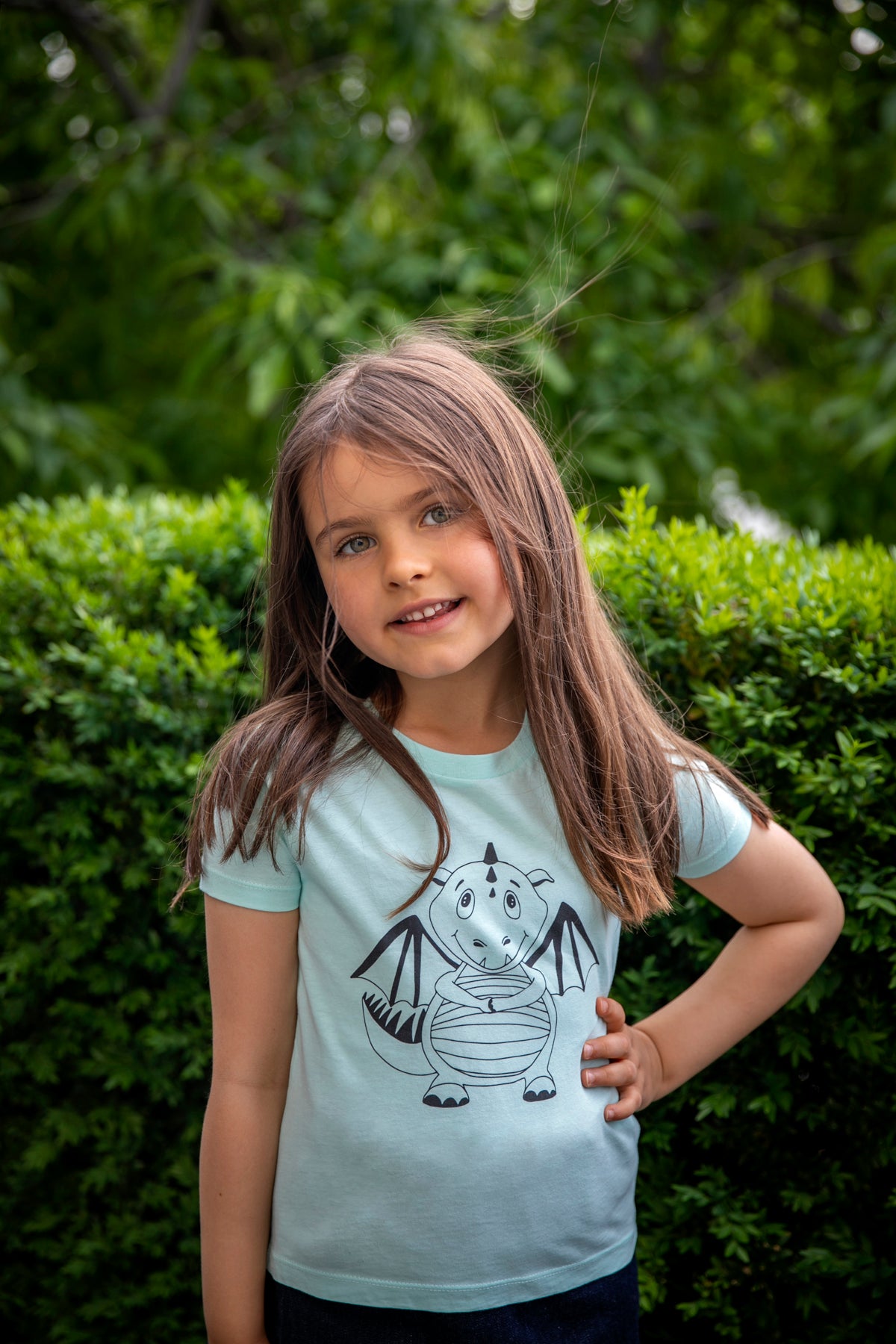 Organic Kids Classic Tee "Dragon"