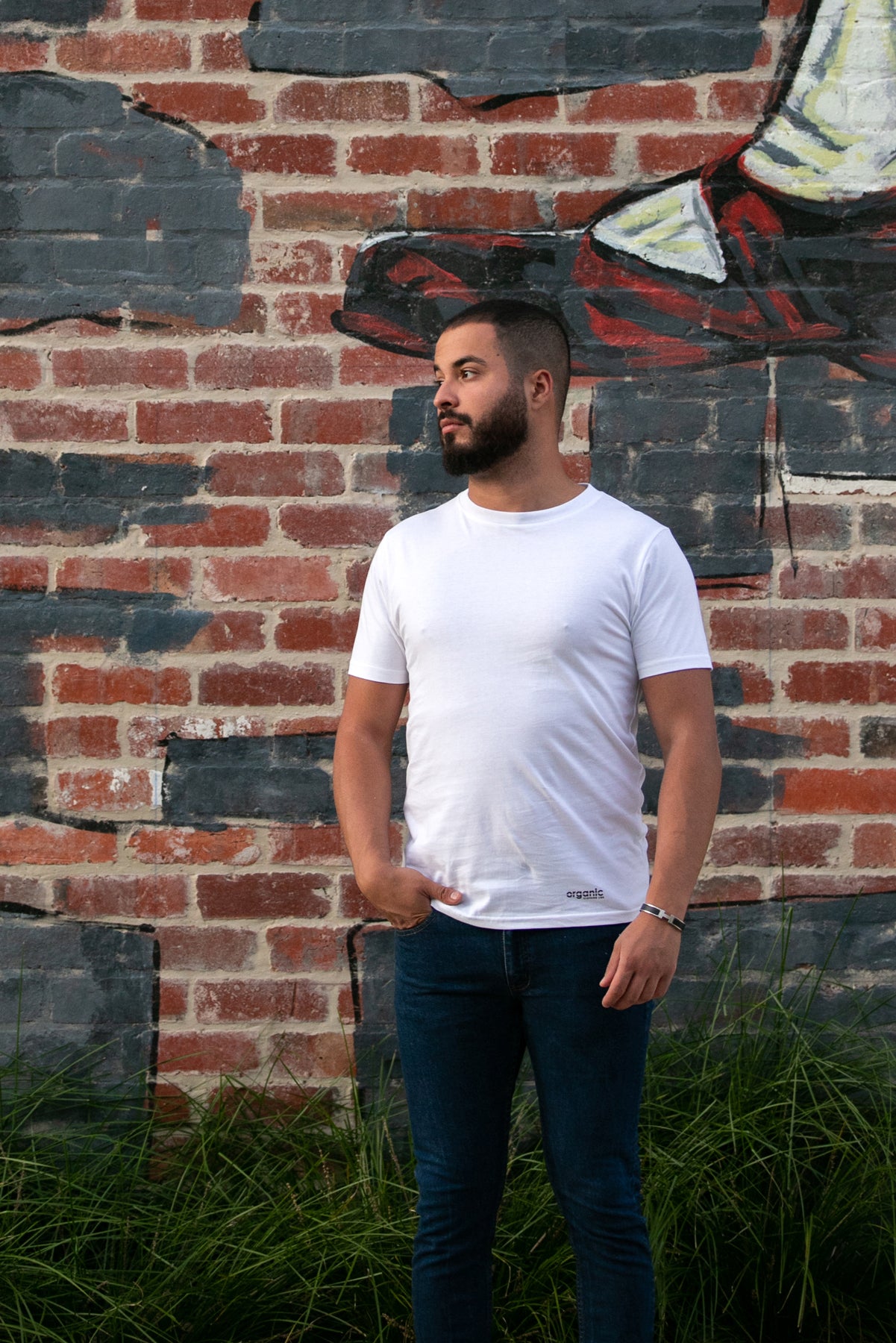 Organic White T-Shirt / Limited Edition