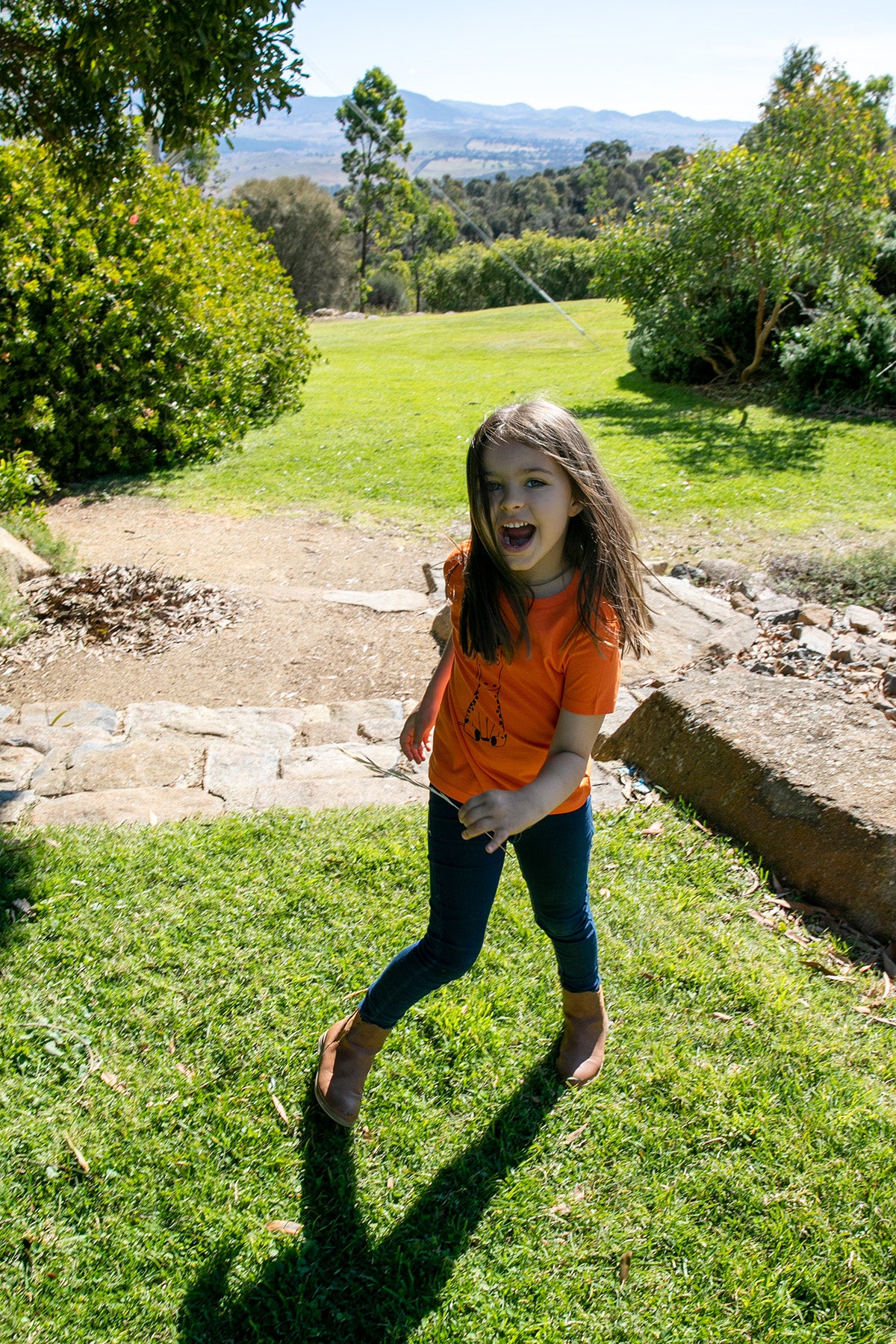 Organic Kids Classic Tee "Giraffe"
