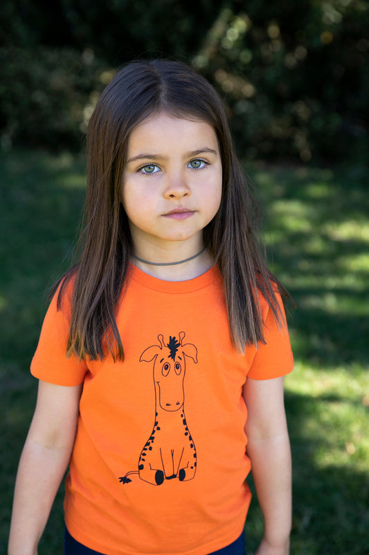 Organic Kids Classic Tee "Giraffe"