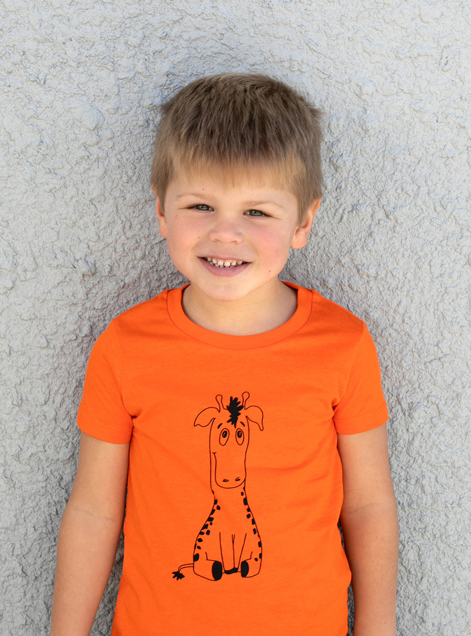 Organic Kids Classic Tee "Giraffe"