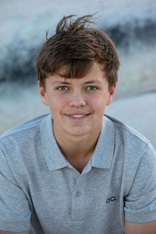 Light Grey Classic Polo