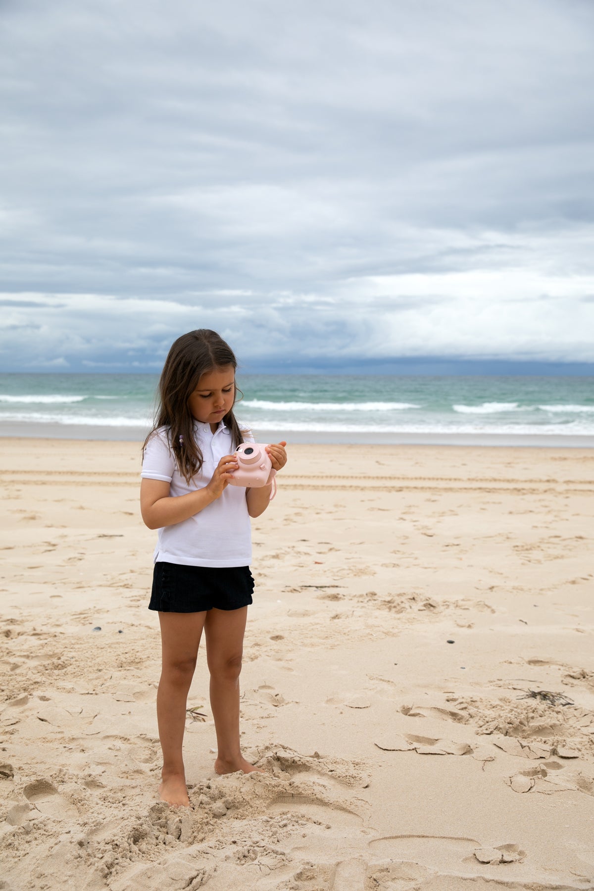Organic Kids White Polo